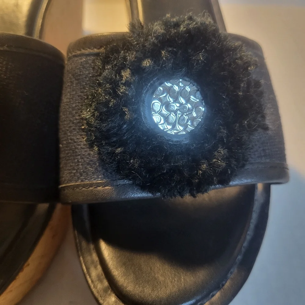 Vintage Coach Wedge‎ Heels Y2K, Floral Design, Women's Size 8.5 - Picture 3 of 12